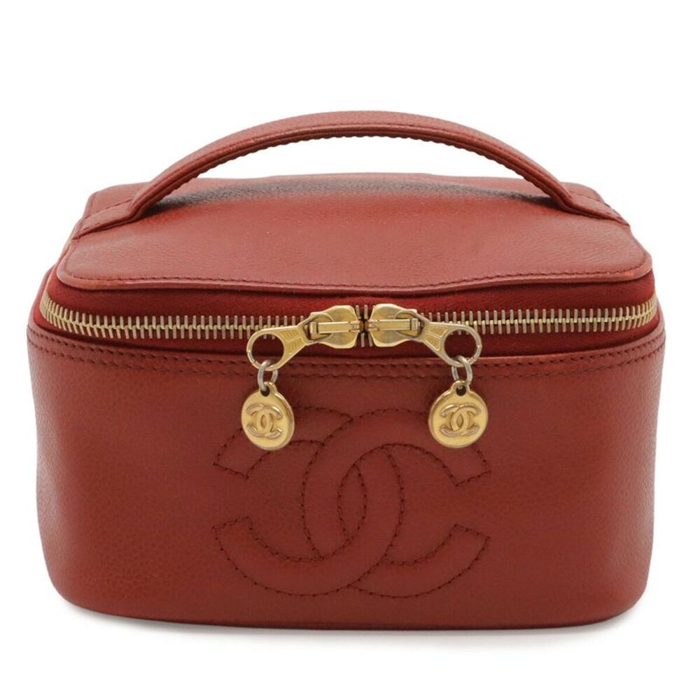 Chanel Caviar Vanity Bag Cosmetic Pouch